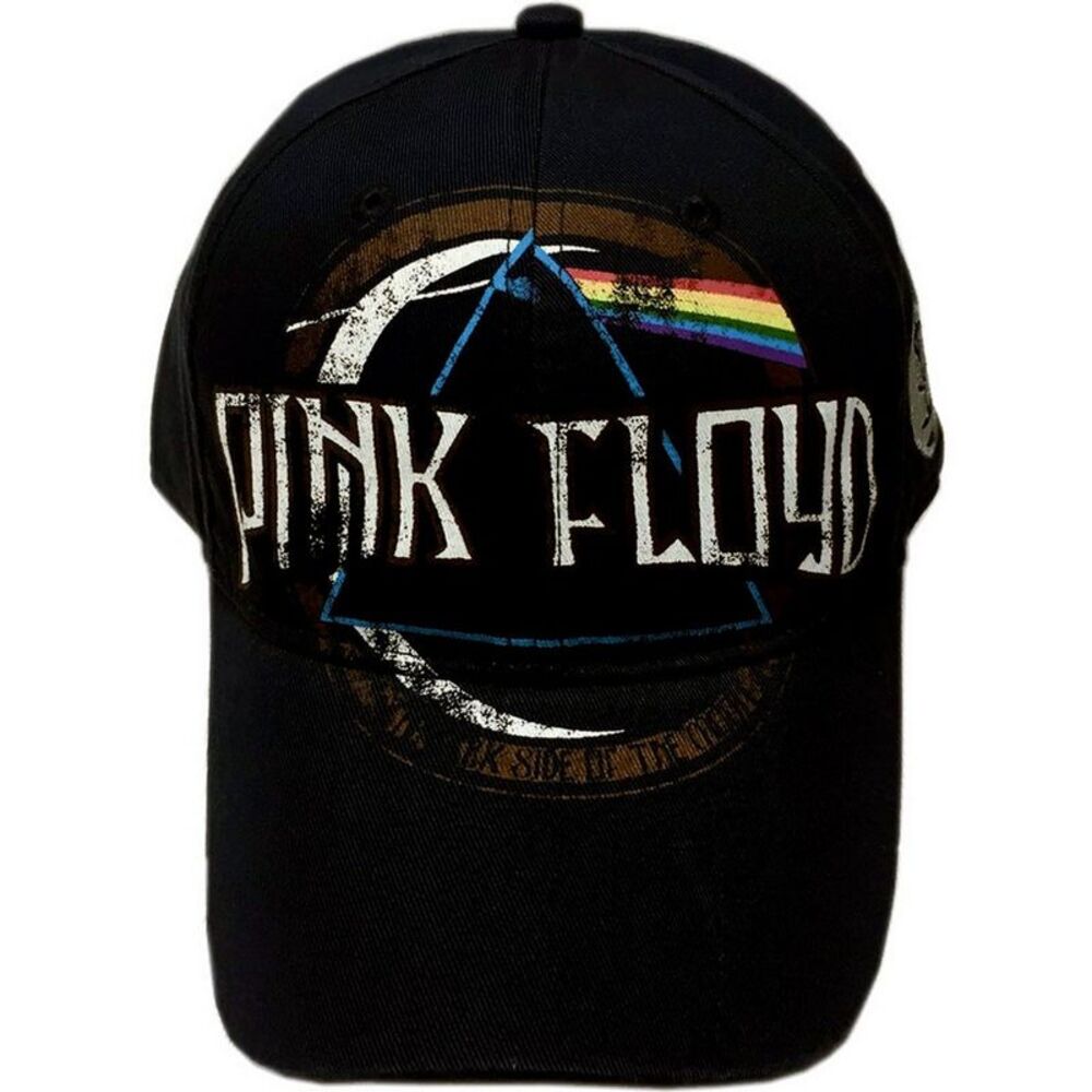 Pink Floyd Unisex Adult Dark Side Of The Moon Baseball Cap / Black